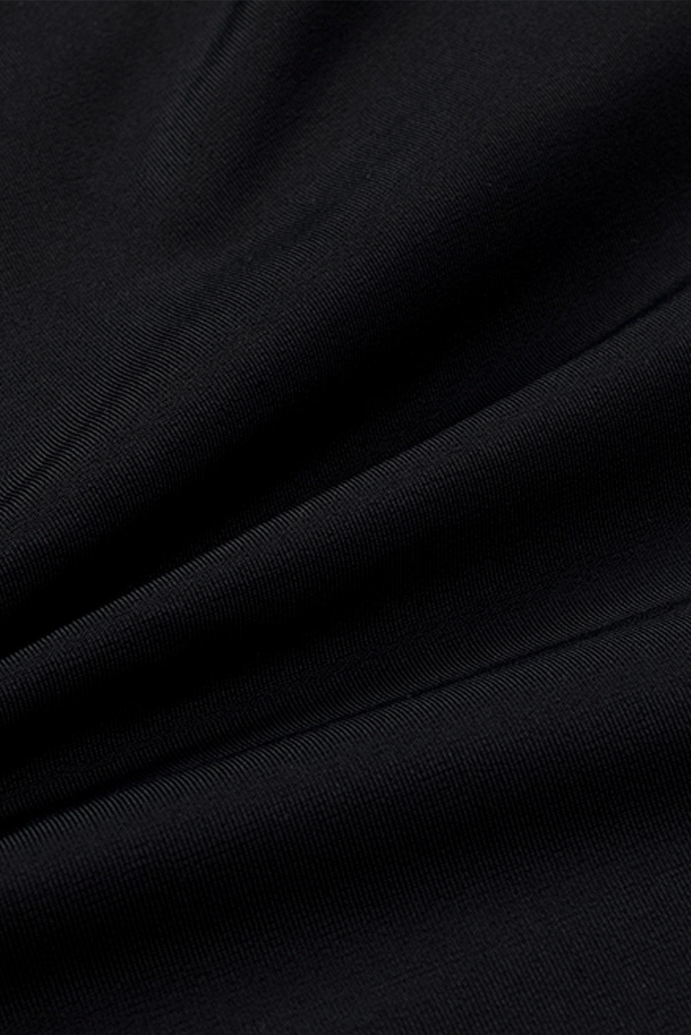 Kupaći kostim tankini s V izrezom u crnoj boji