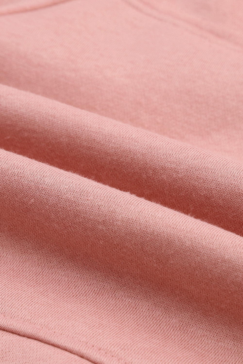 Ružičasta majica s kapuljačom u obliku klokana s patentnim zatvaračem