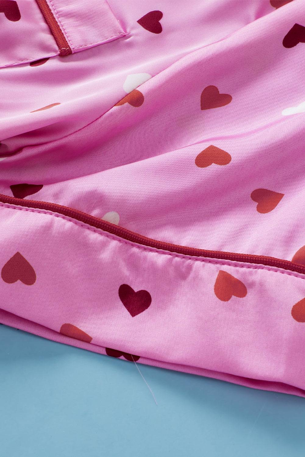Ružičasta spavaćica u obliku srca u obliku srca za Valentinovo