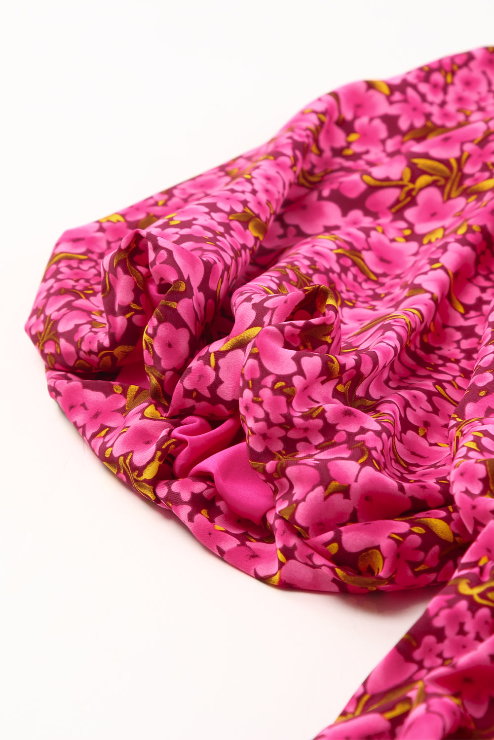 Babydoll haljina velike veličine s cvjetnim V izrezom