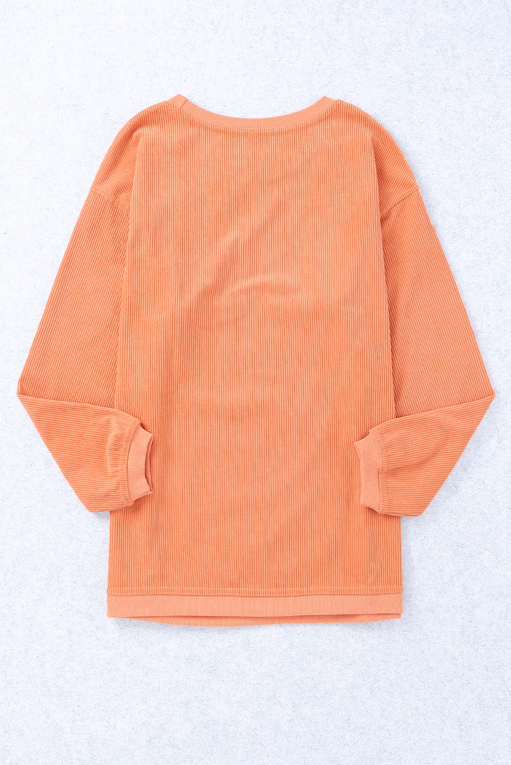 Orangefarbenes, schnurgebundenes SPICY GIRL Grafik-Sweatshirt