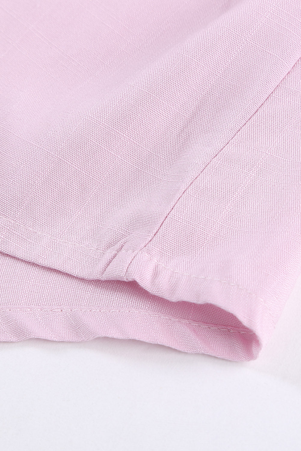 Ružičasta izdubljena majica bez rukava