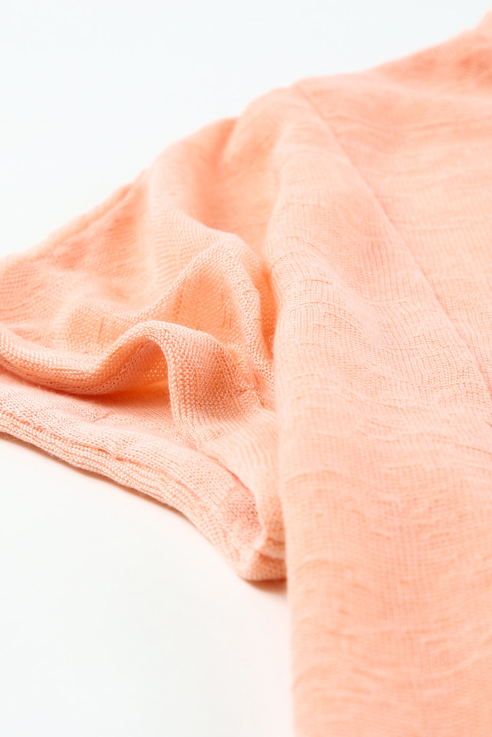 Rožnati ohlapni žepi s kratkimi rokavi za na plažo