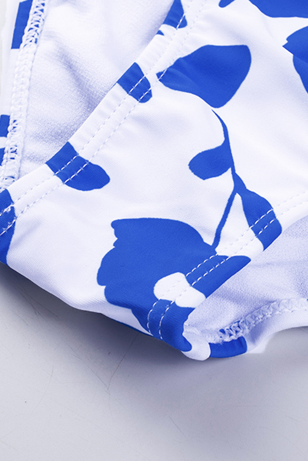 Leopard Square Neck Sleeveless Fashion Print Tankini Set