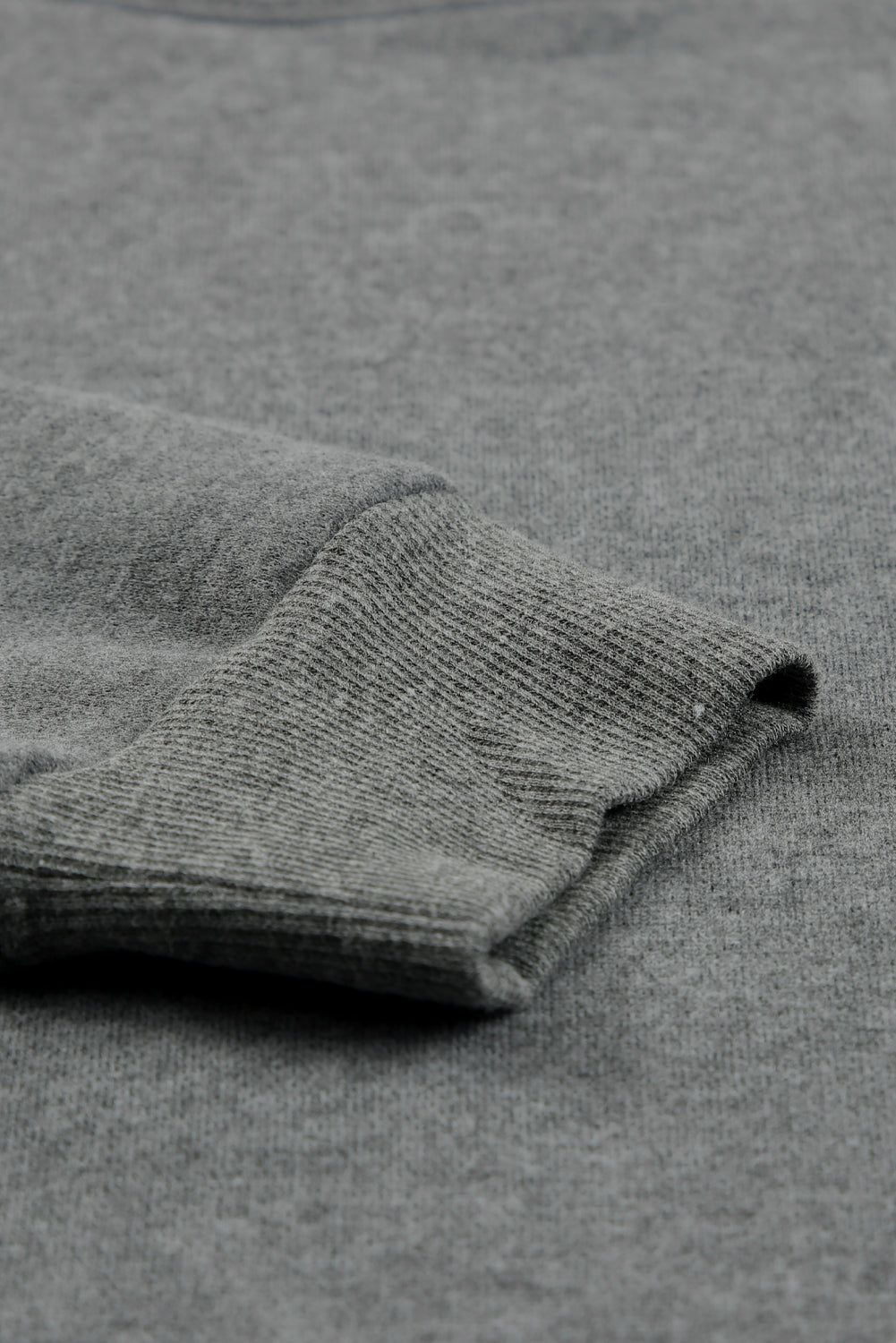 Felpa pullover a maniche lunghe color block grigio
