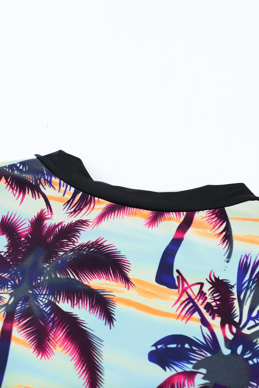 Beach Sunset jednodijelni kupaći kostim s patentnim zatvaračem sprijeda do pola rukava