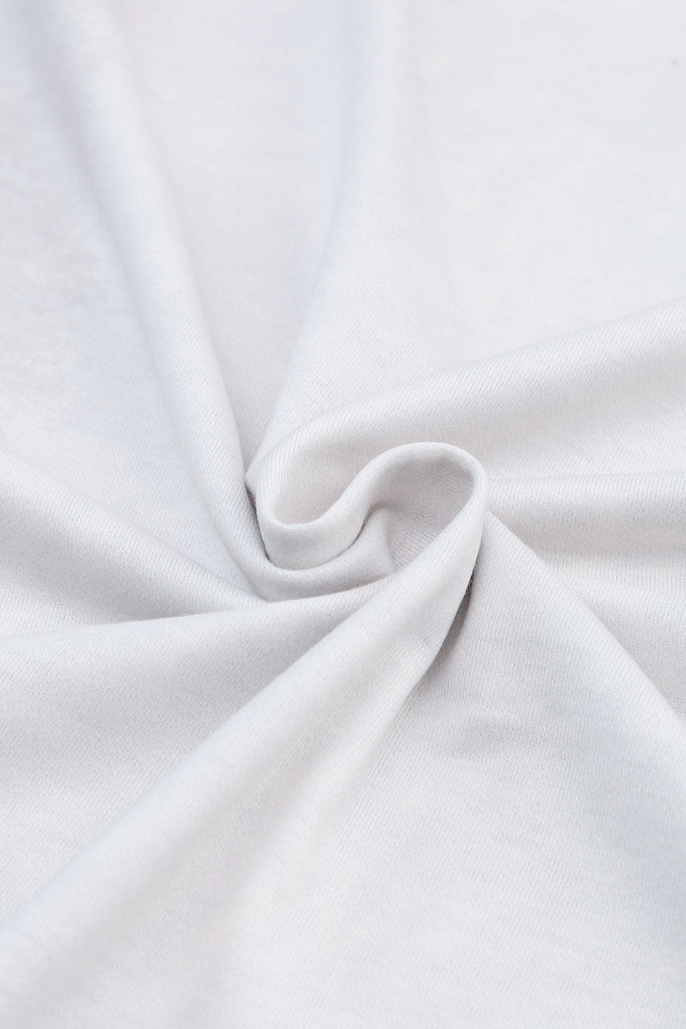 Bleached Tie-dye Print Half Sleeve Top