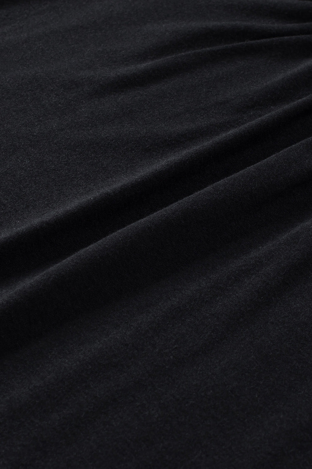 Black Tiered Floral Raglan Sleeve T Shirt