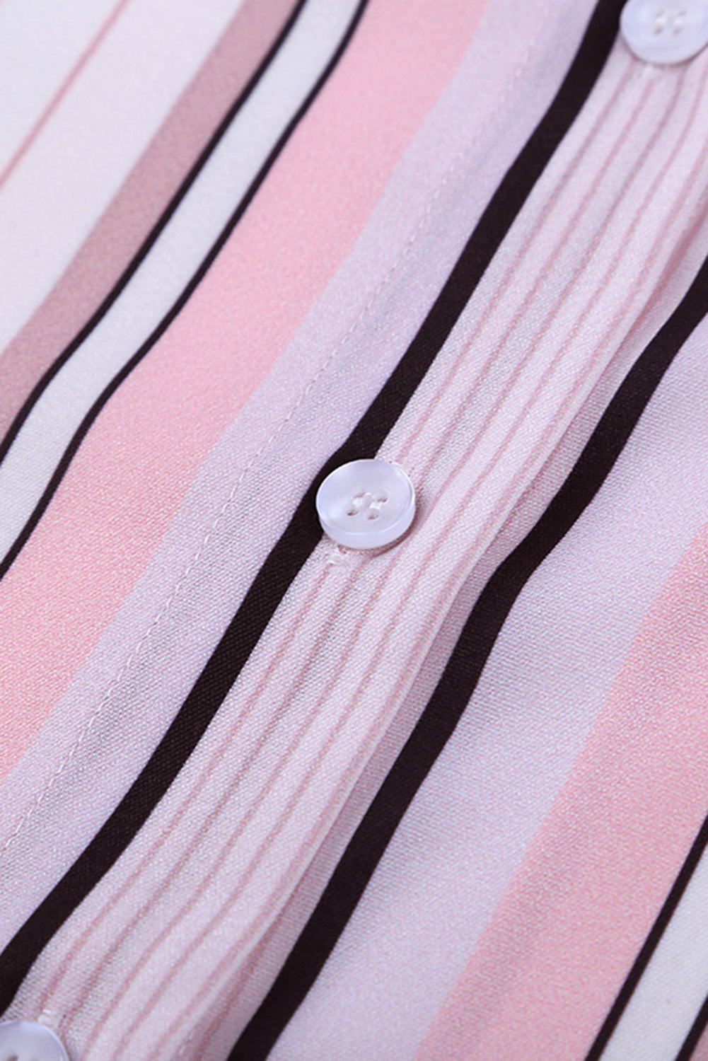 Pinkes Gingham-Play-Button-Down-Hemd