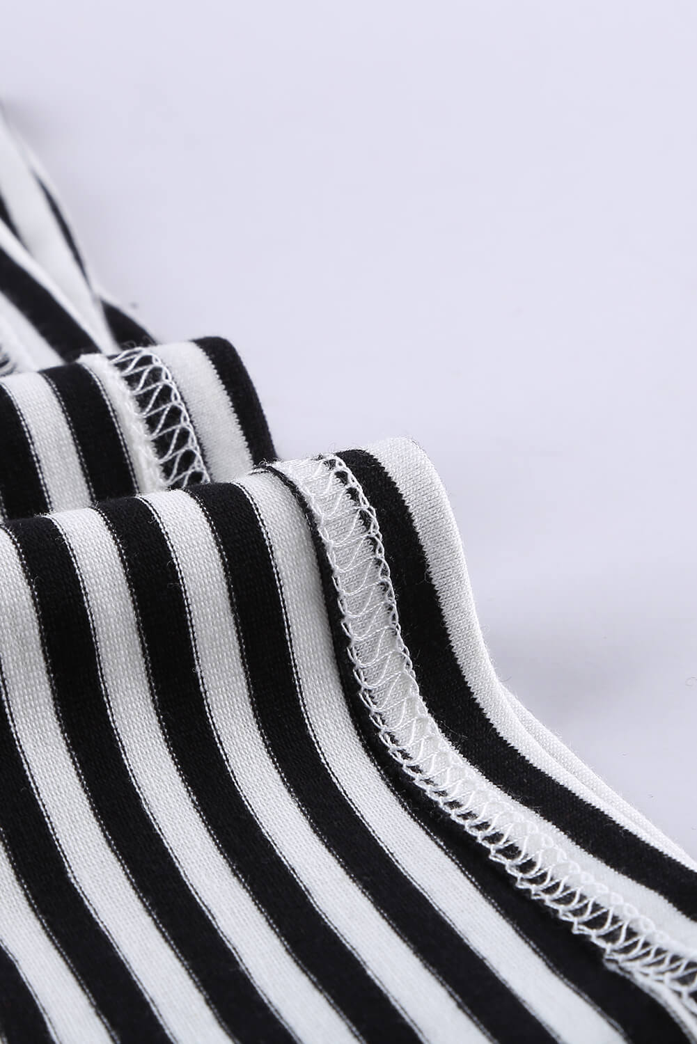 Stylish Colorblock Splicing Stripes Top