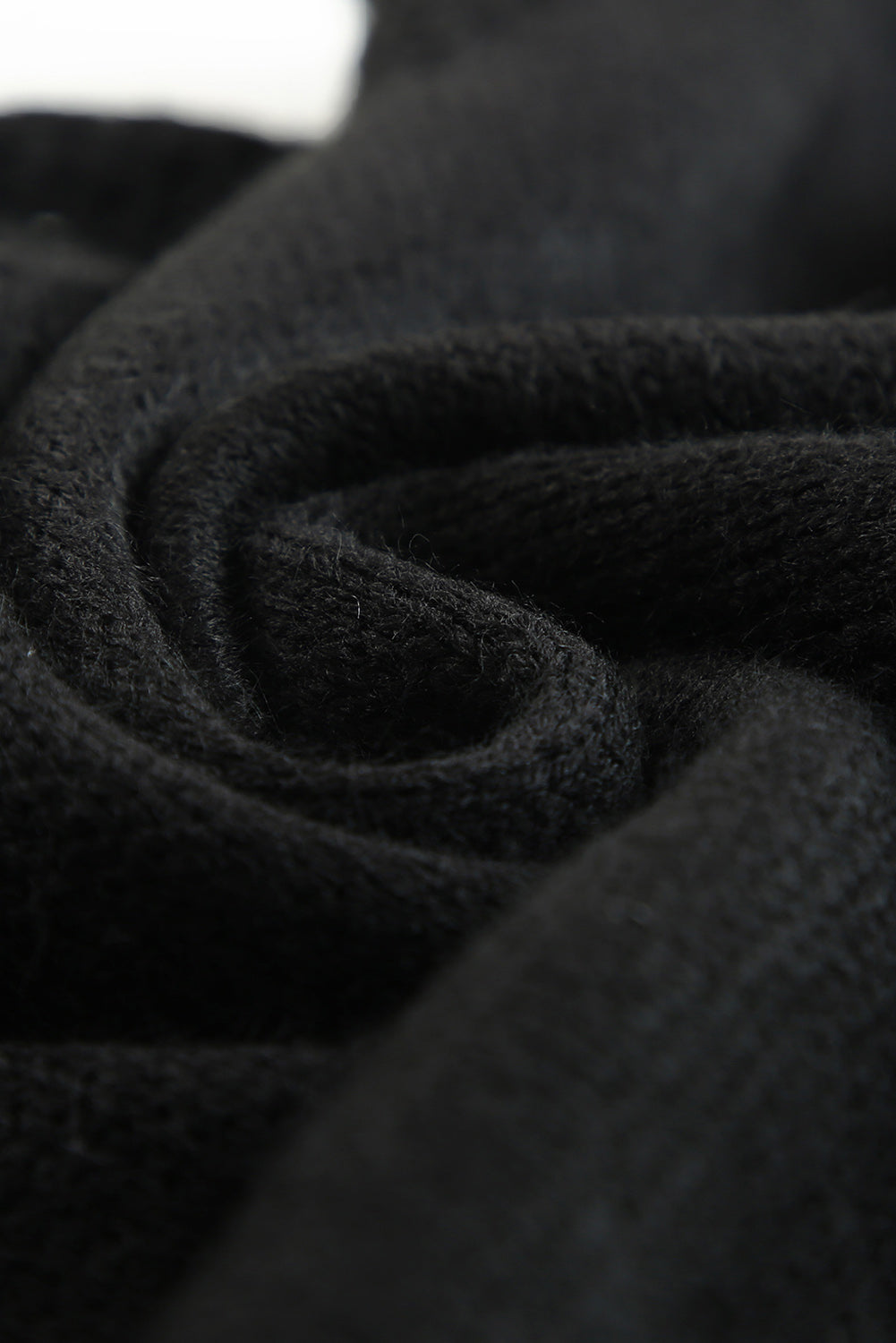 Maglione pullover Chevron bicolore nero