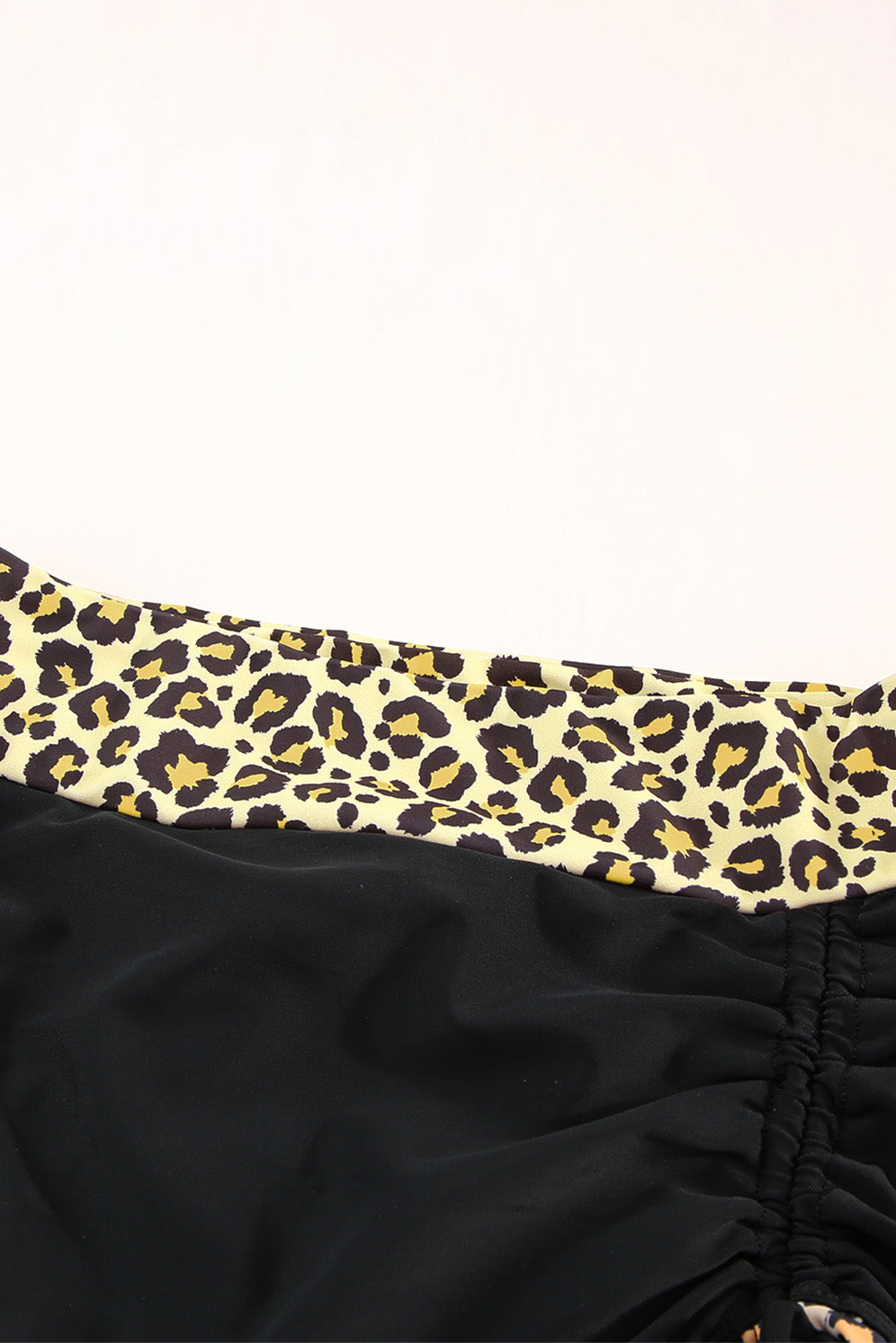 Sexy Leopard Splicing Camisole Tankini