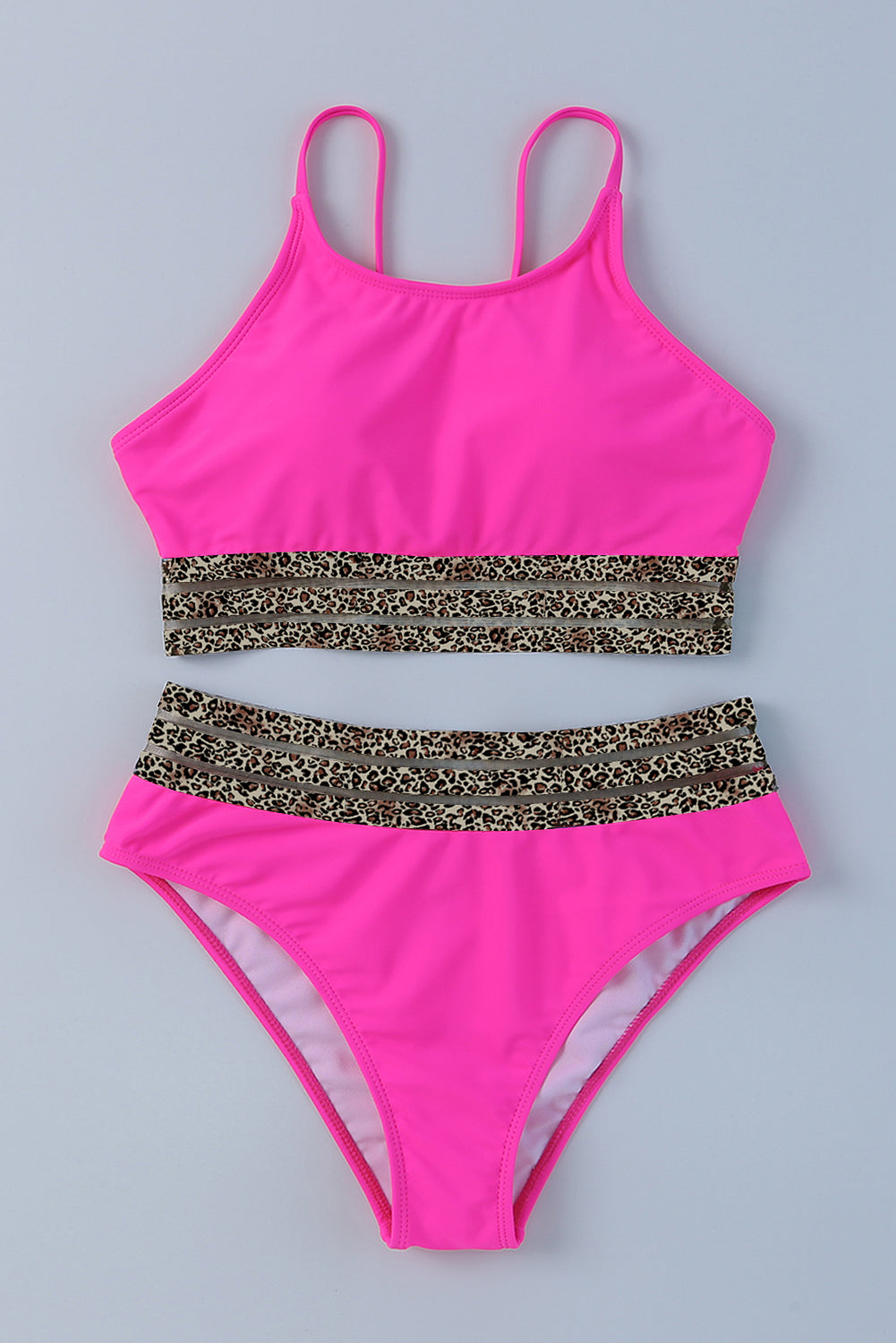Kupaći kostim za bikini s leopard mrežom od 2 komada