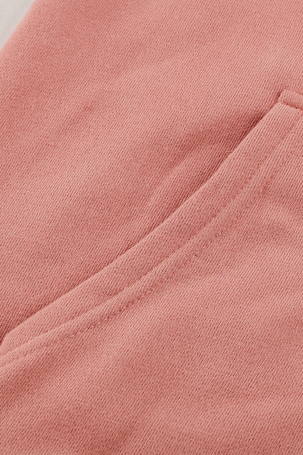 Giacca rosa con cappuccio con zip