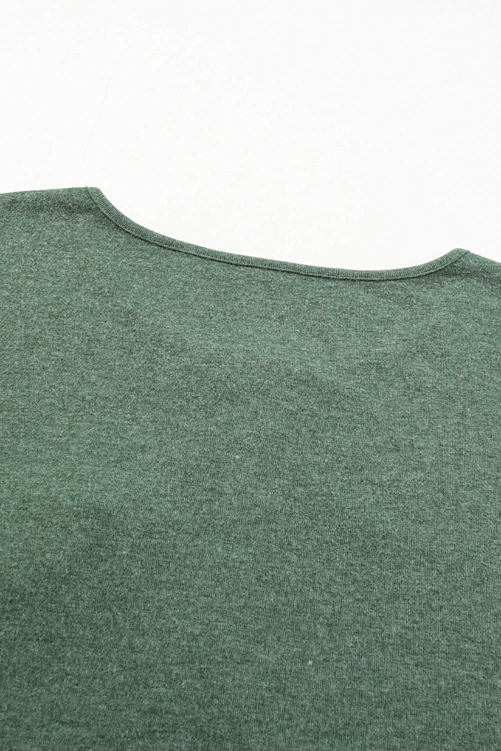 Majica s dugim rukavima i kopčanjem na dugmad u boji magle zelene boje