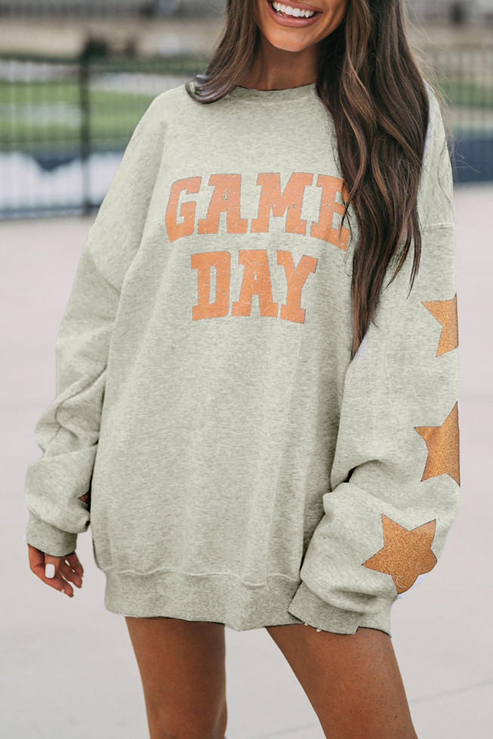 Grapefruit Orange Game Day Grafik-Sweatshirt