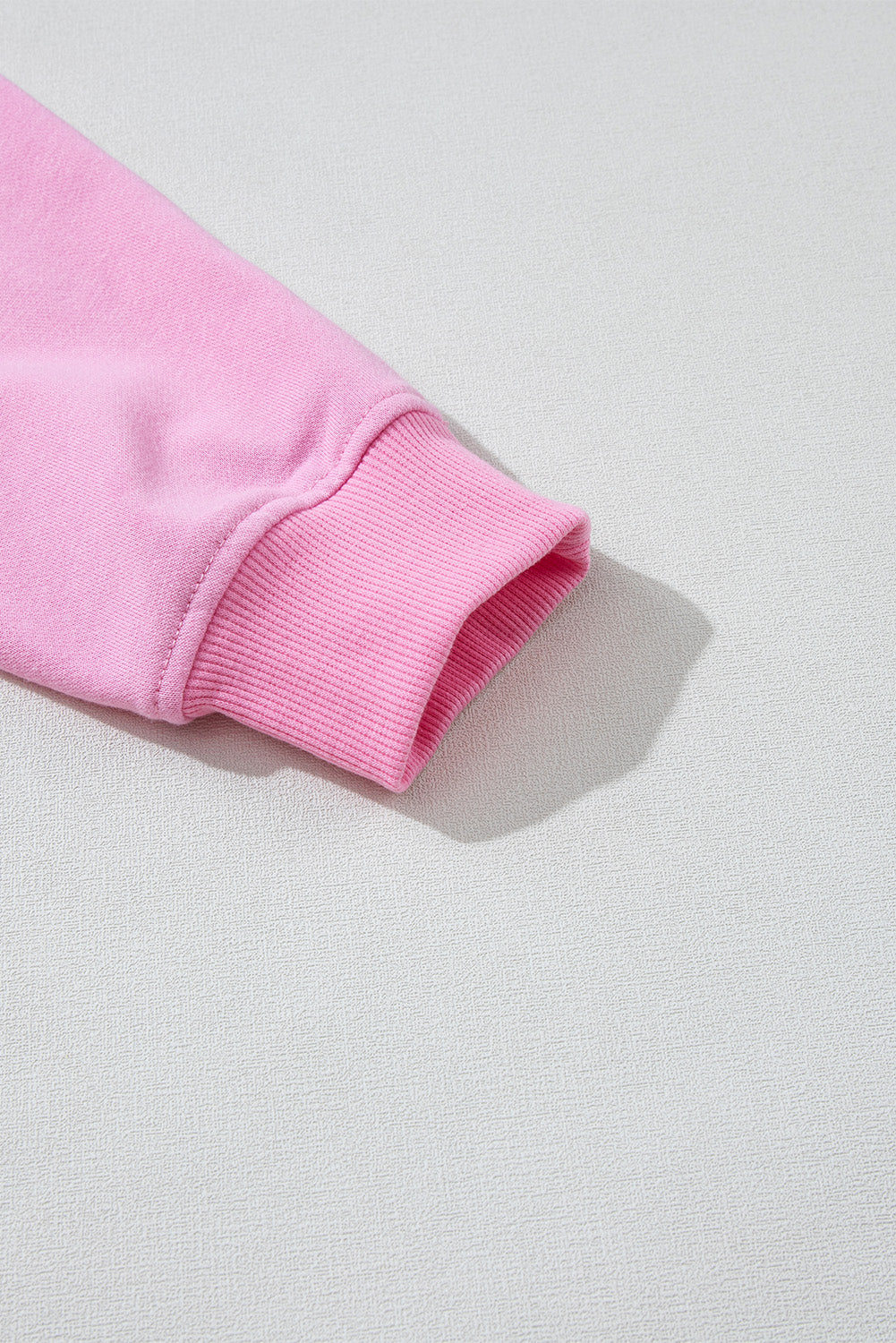 Pulover z okroglim izrezom z rebrastimi detajli Bonbon