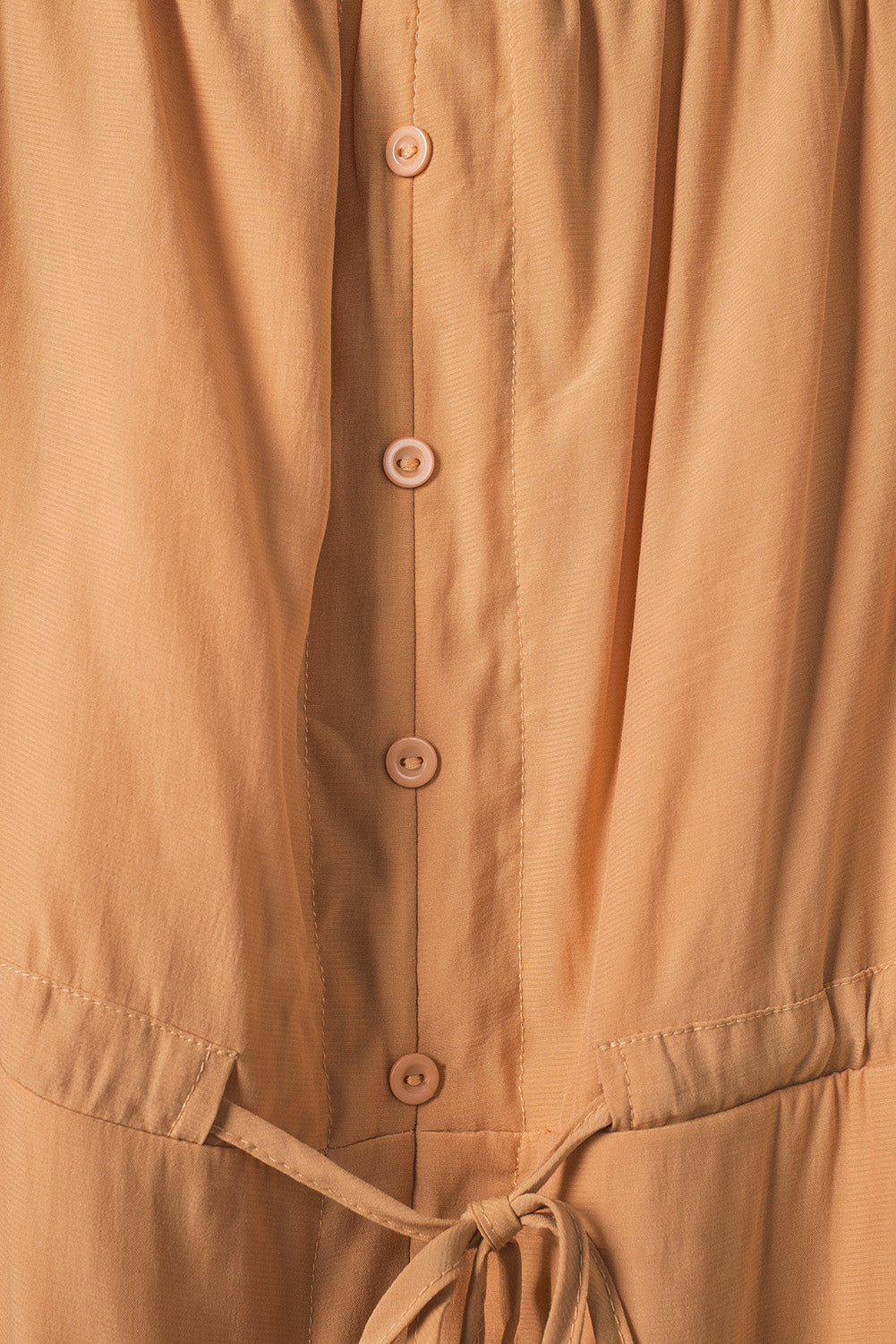 Apricot Glaze High Low Maxi obleka z odprtimi rameni
