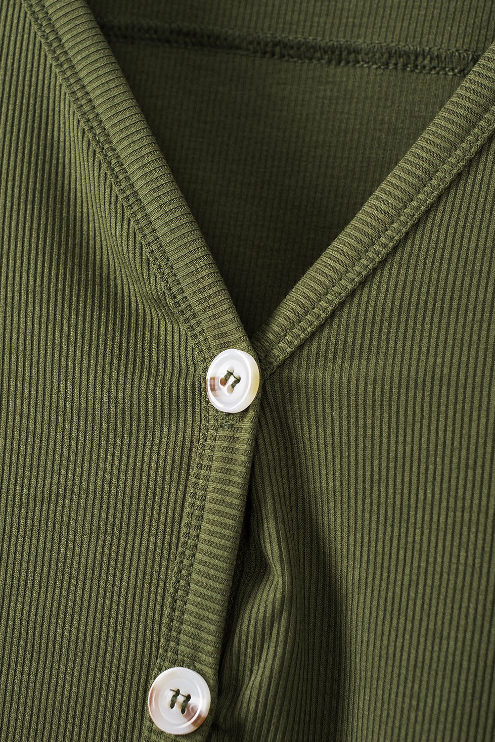 Cardigan haut-bas avec poches et boutons sélectionnés abricot