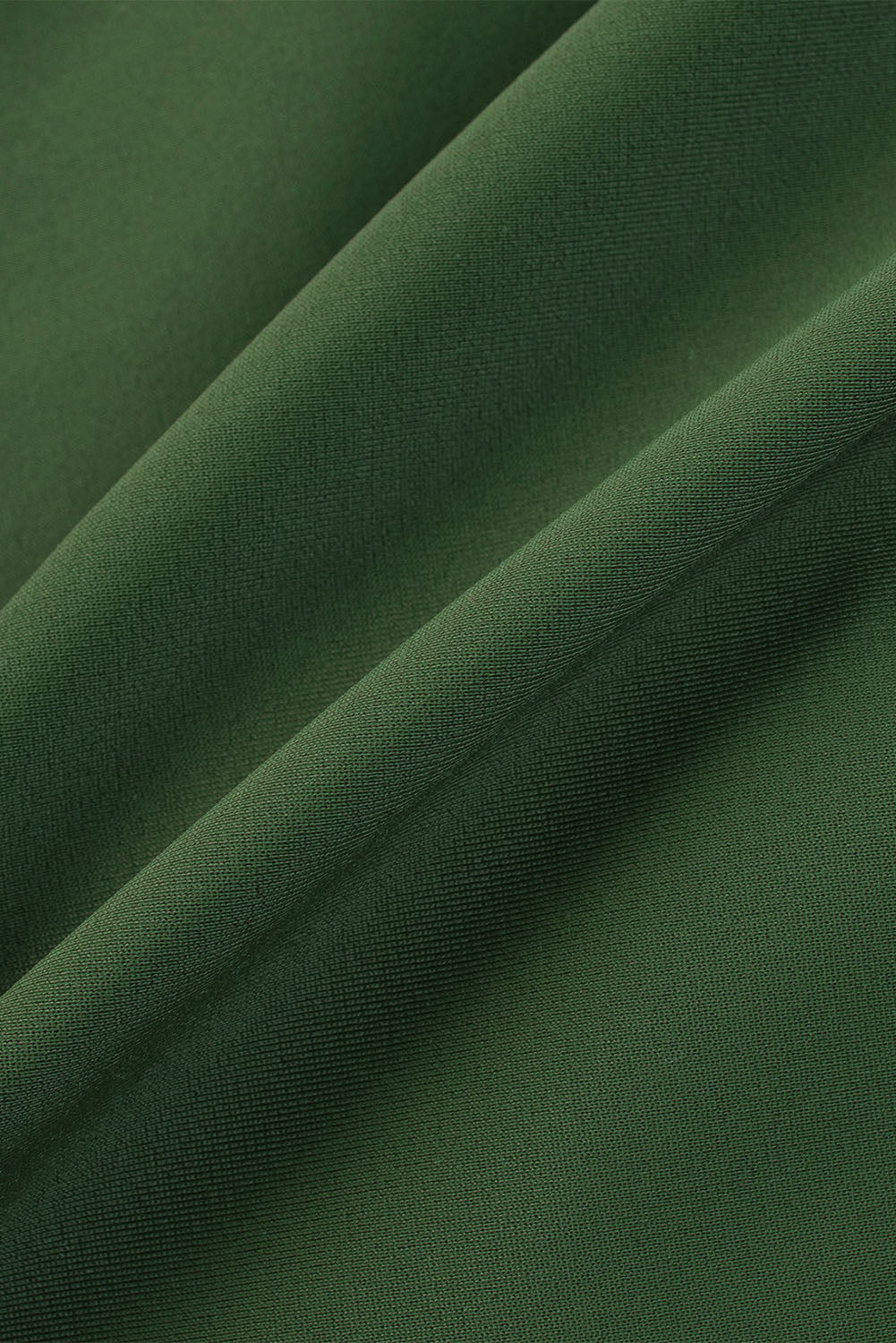 Zeleni kamuflažni jednobojni tankini s remenom s uzicom