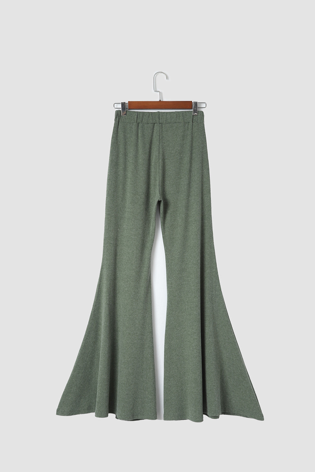 Zelene široke hlače visokog struka