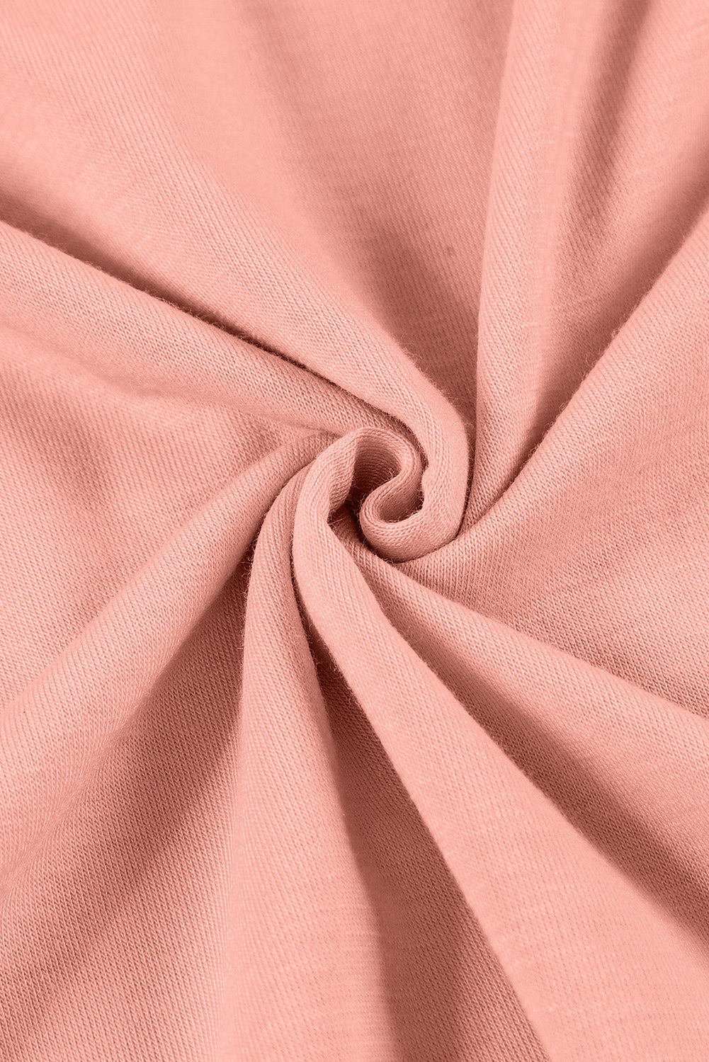 Rosafarbenes Plus-Size-Top mit eckigem Ausschnitt und Volantärmeln
