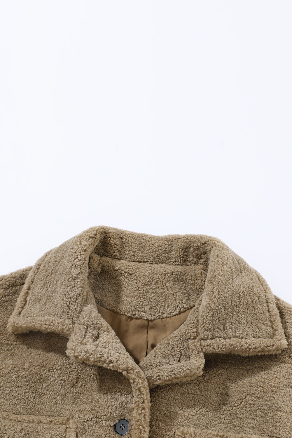 Camel Sherpa jakna s preklopnim džepom na okretni ovratnik