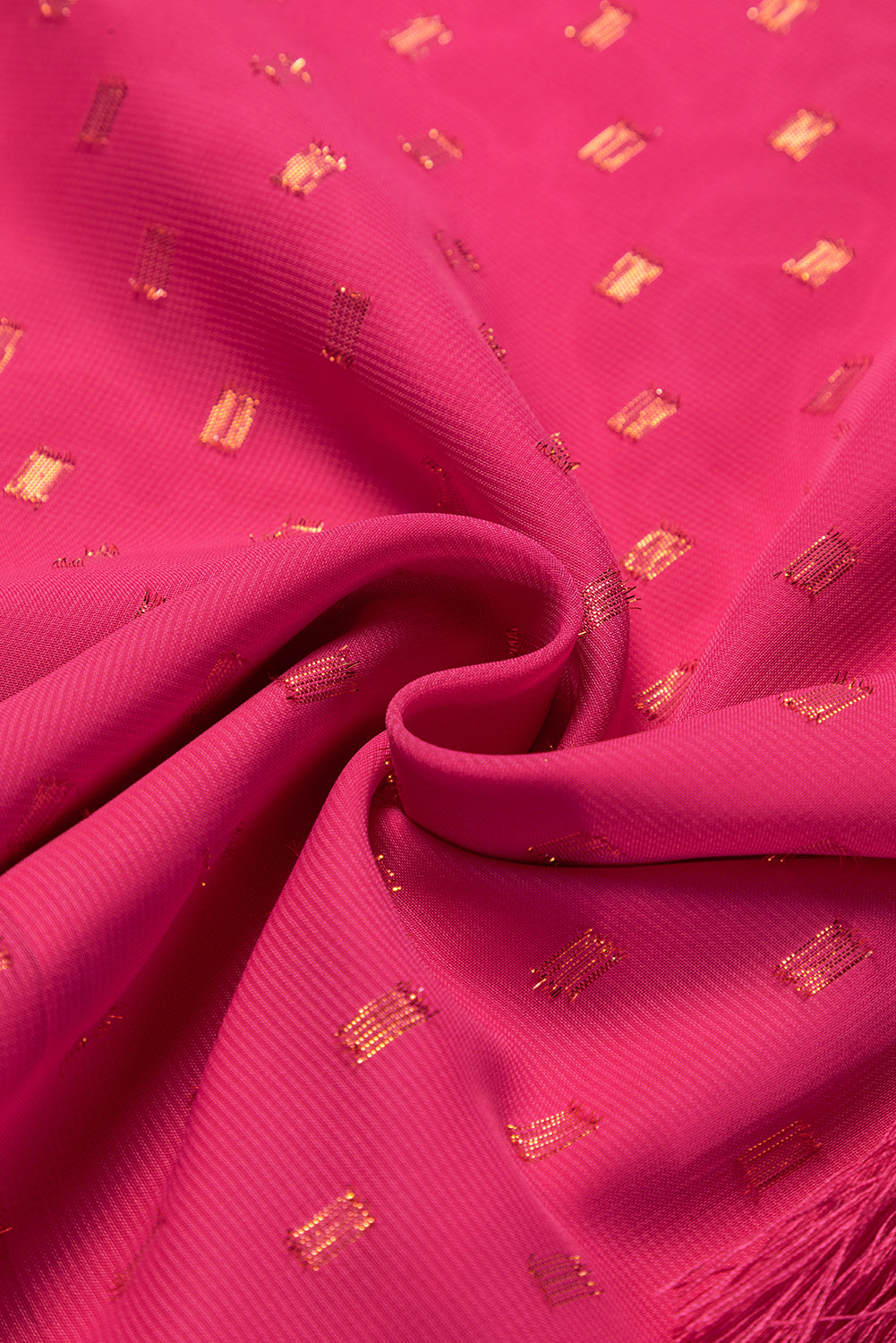 Camicetta con nappa stampata rosa