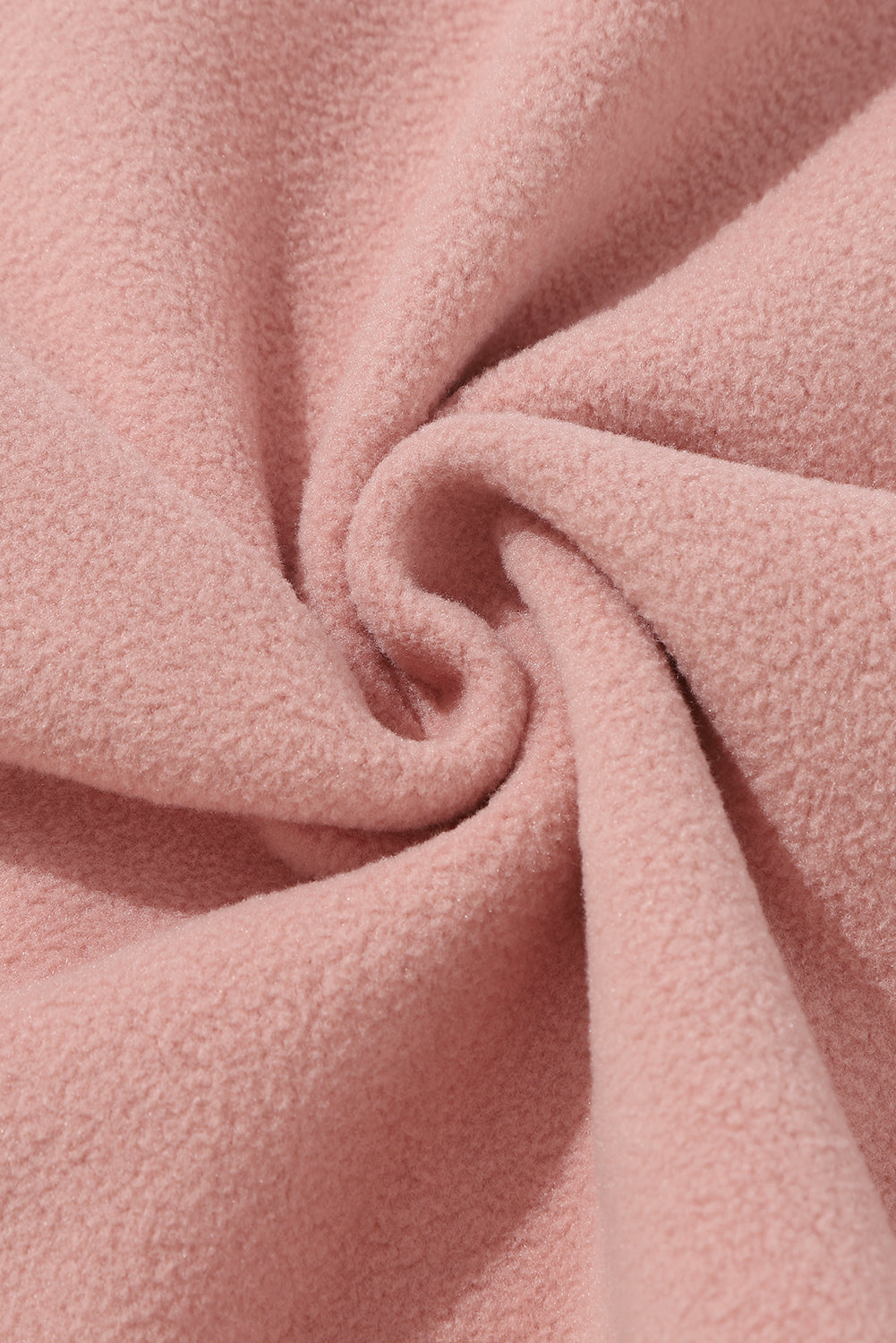 Giacca con tasca con zip e finiture in sherpa rosa a contrasto