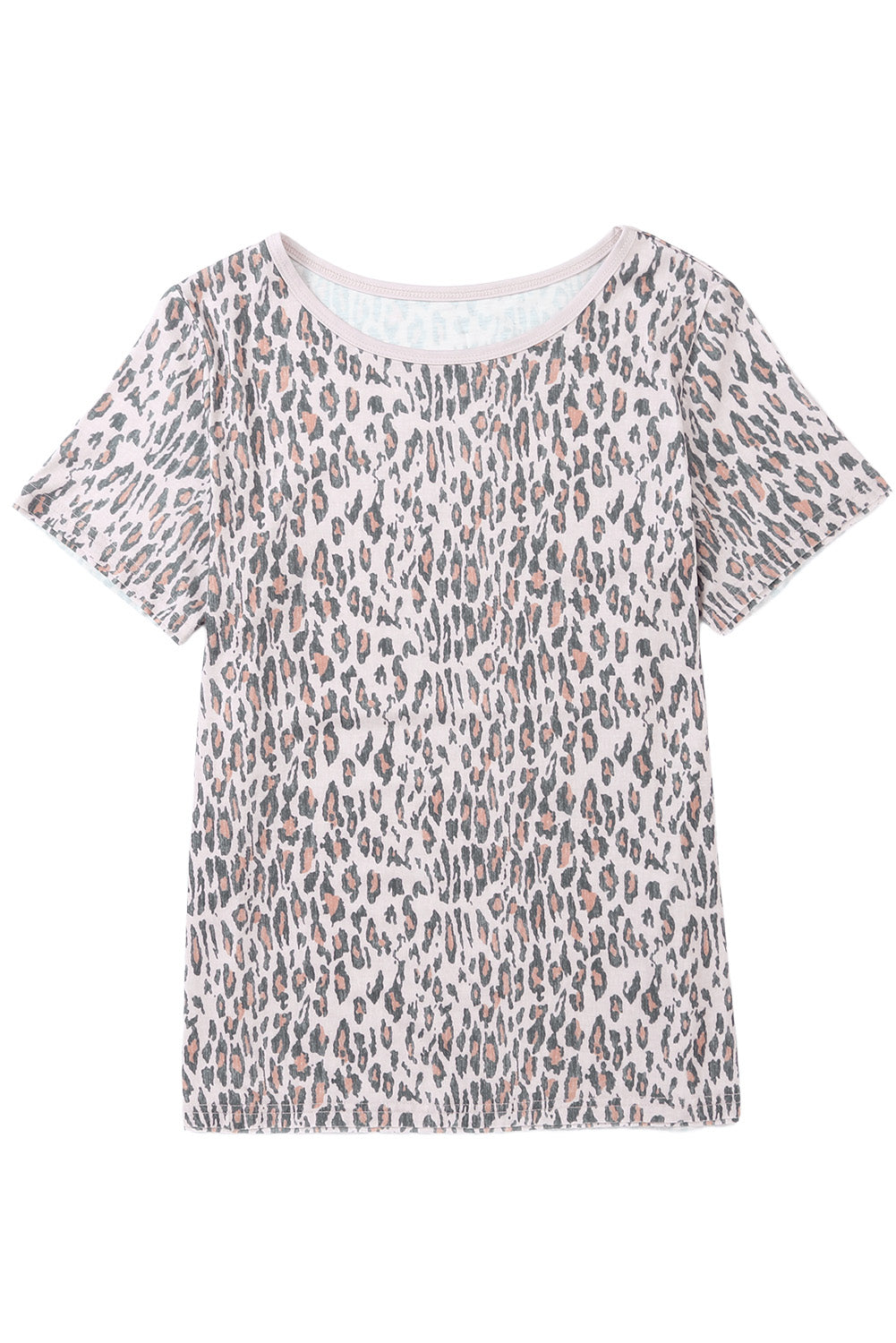 Leopard Animal Print Casual T-shirt