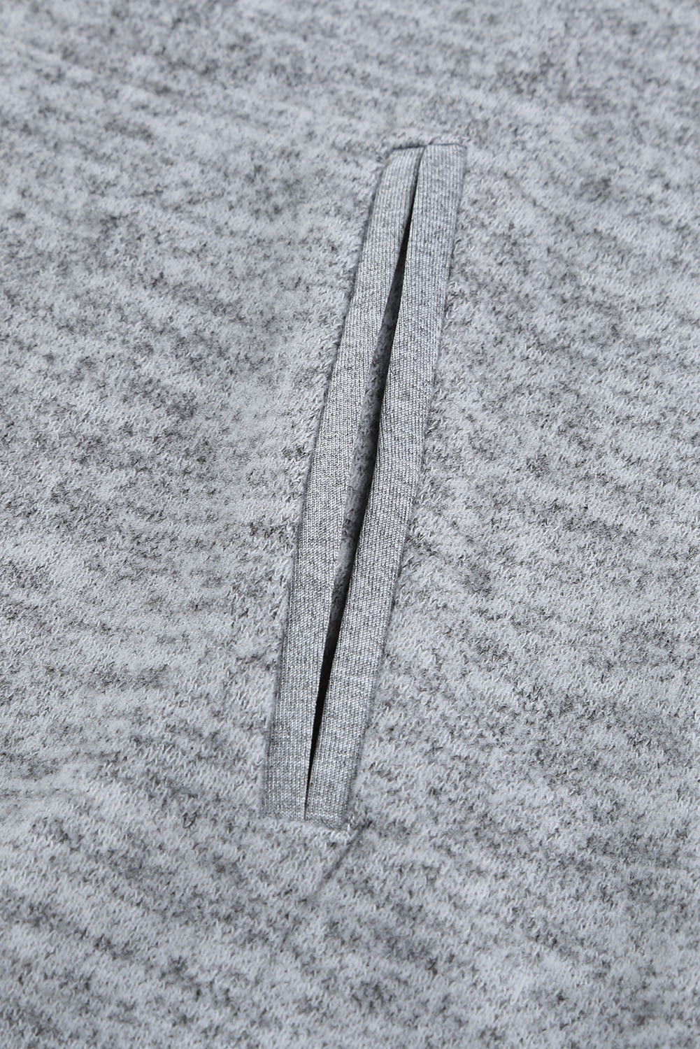 Sweat à capuche gris à poche vintage à imprimé tribal