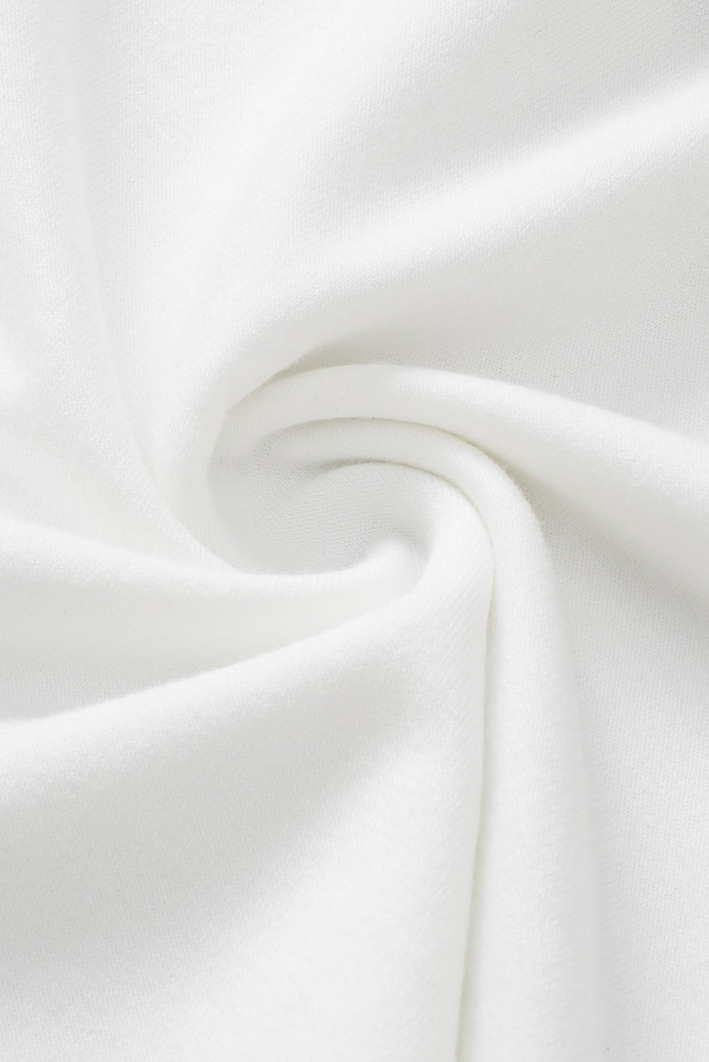 White Color Block Exposed Seam Raglan Sleeve Top
