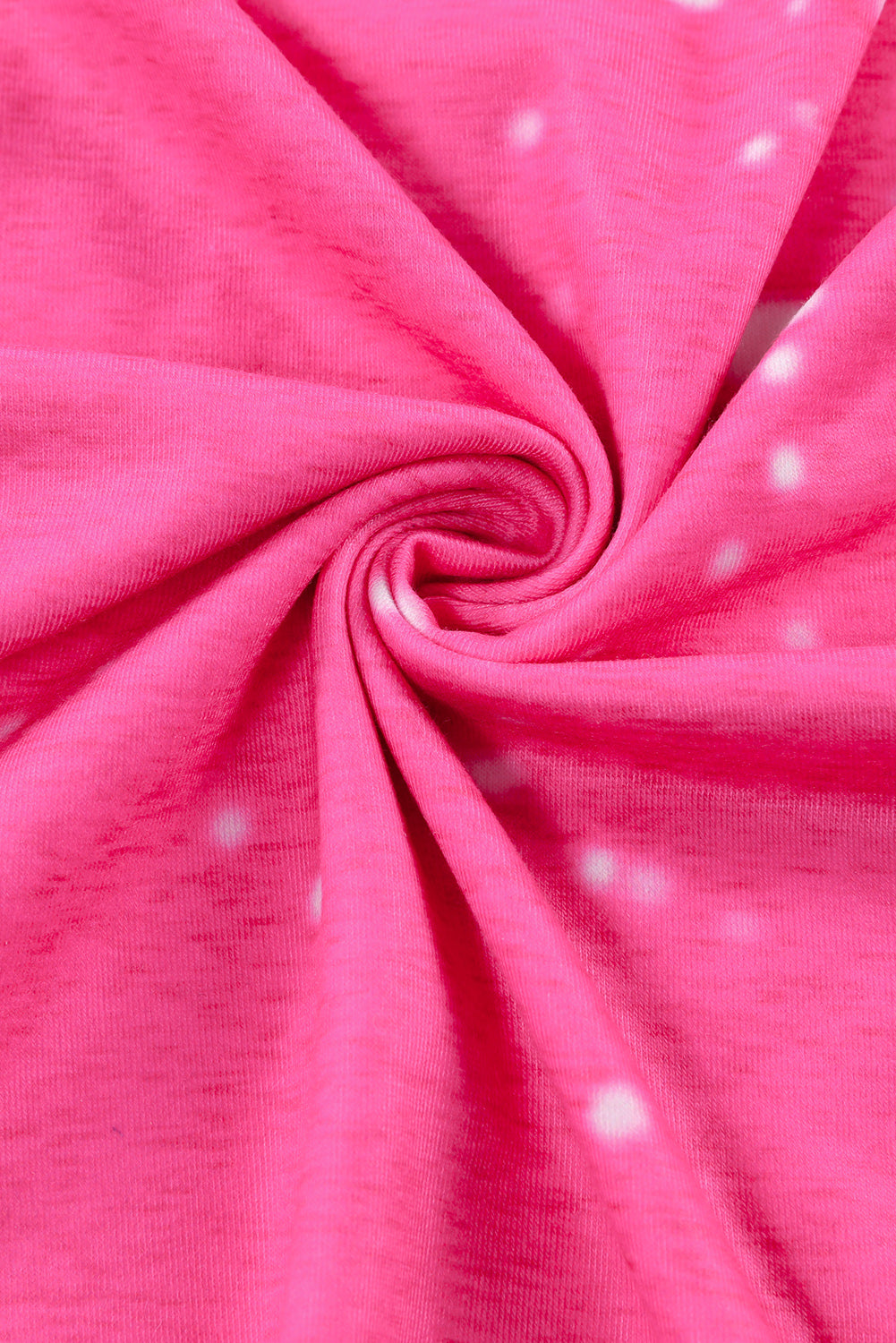 Rose Mama Lettre Imprimé Graphique Tie Dye