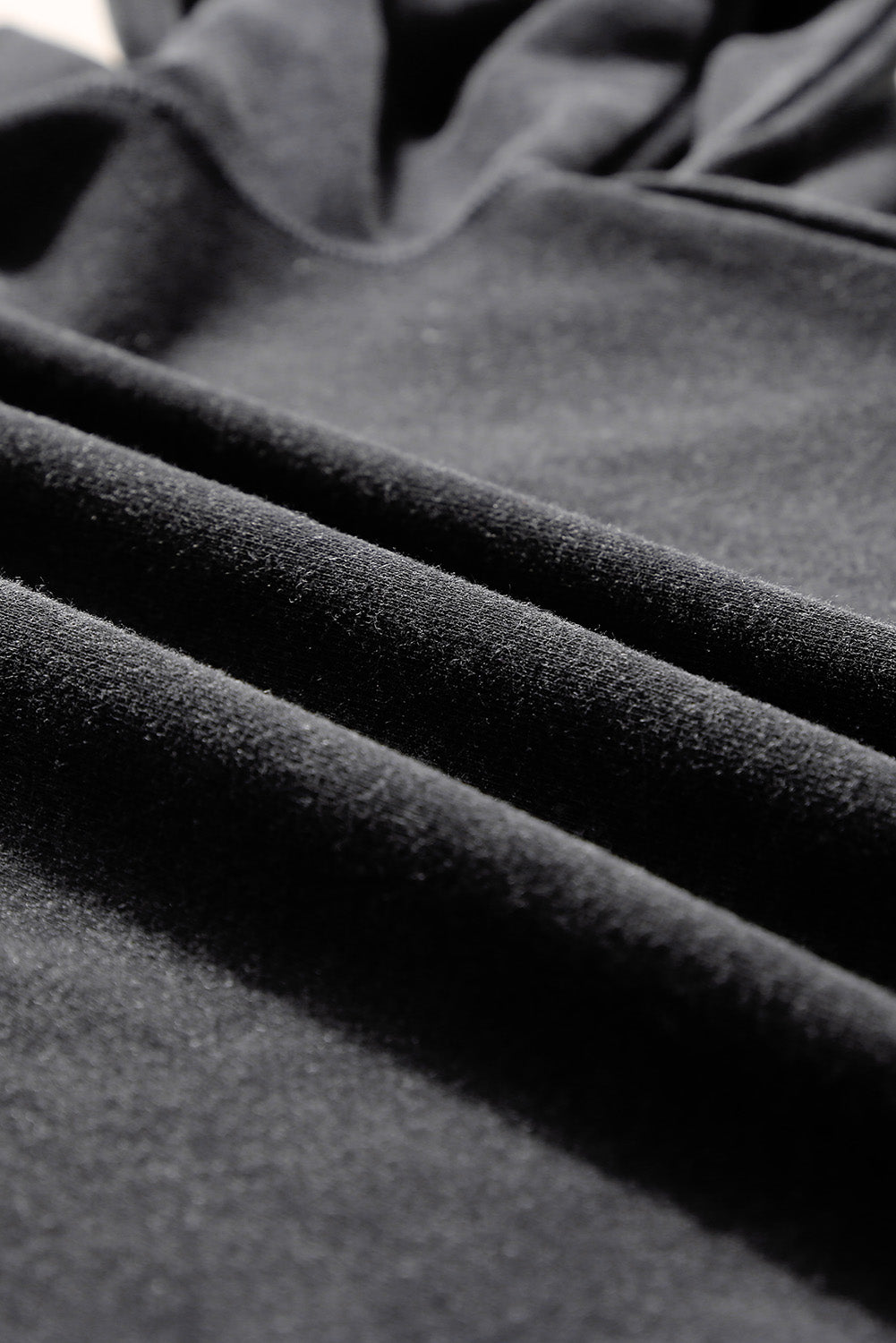 Felpa pullover oversize con lavaggio minerale nero