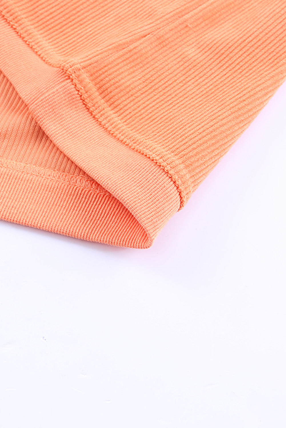 Orange Corded SPICY GIRL Graphic Sweatshirt